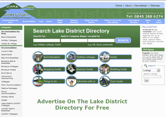 Lake District Directory